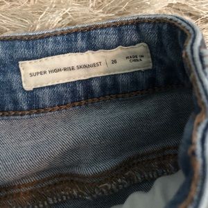 Pacsun high wasted skinny jeans